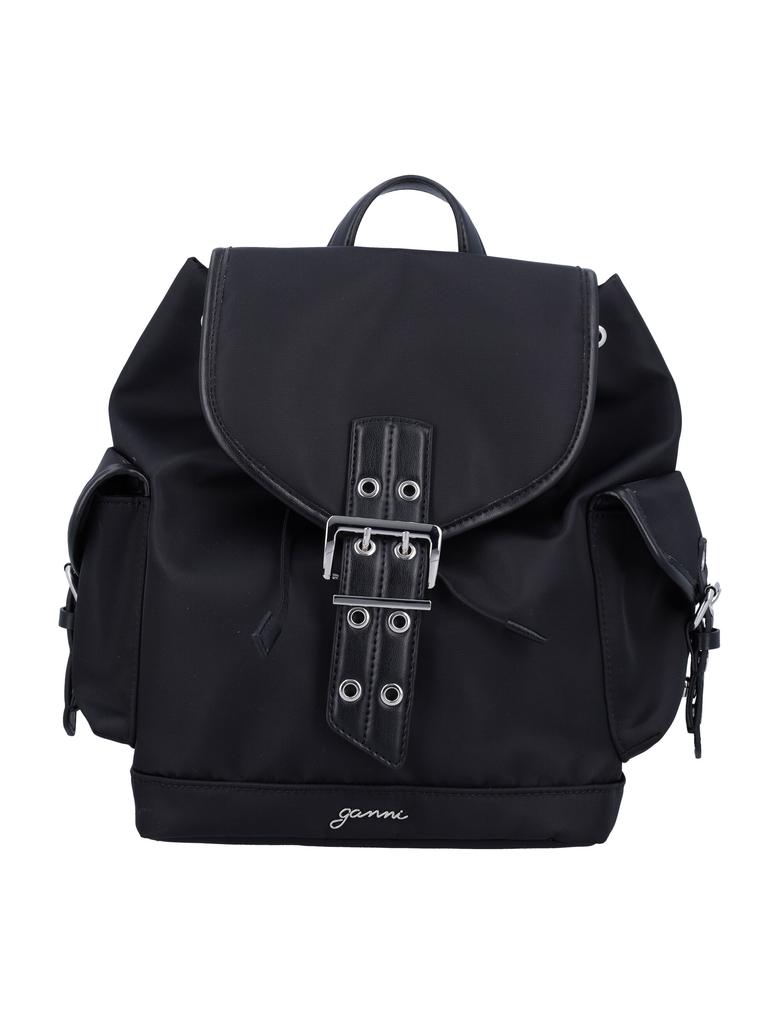 Ganni Black Tech Backpack - Backpacks - Compare Prices from