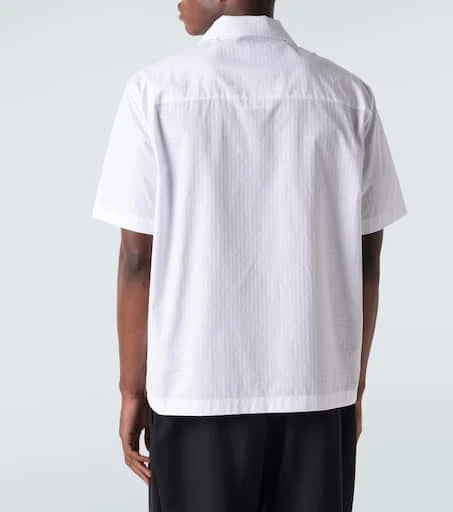 Jil Sander Checked cotton poplin shirt 4