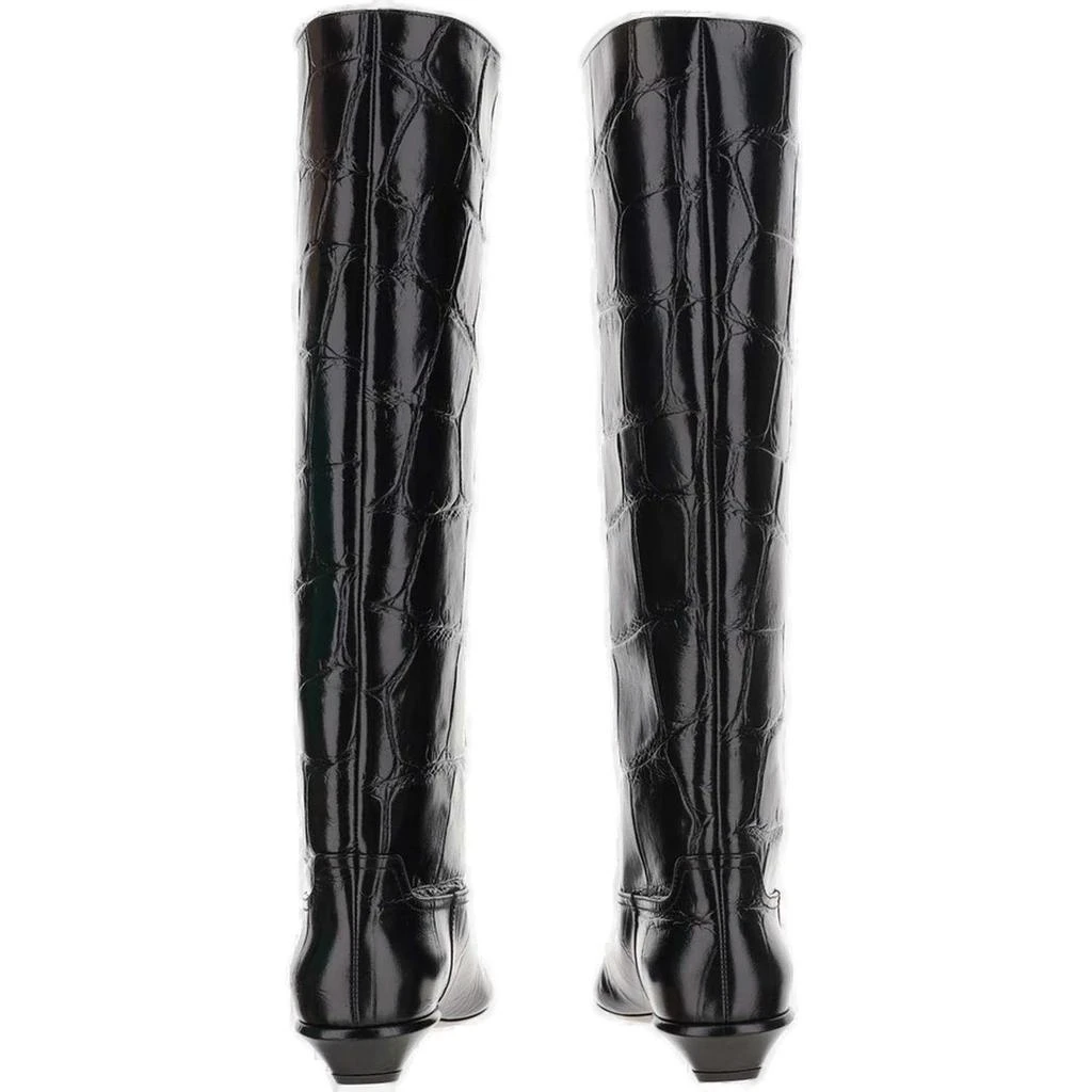 Paris Texas Paris Texas Bettina Embossed Knee-High Boots 3