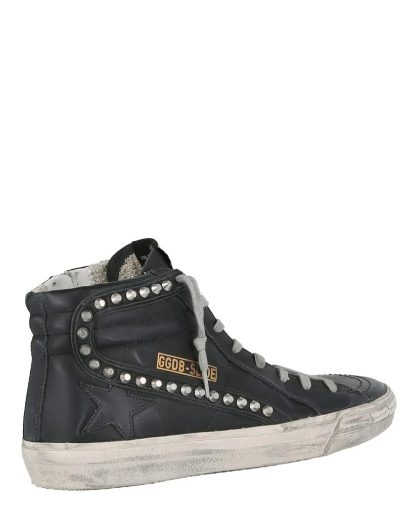 Golden Goose Studded High-Top Slide Sneakers 3