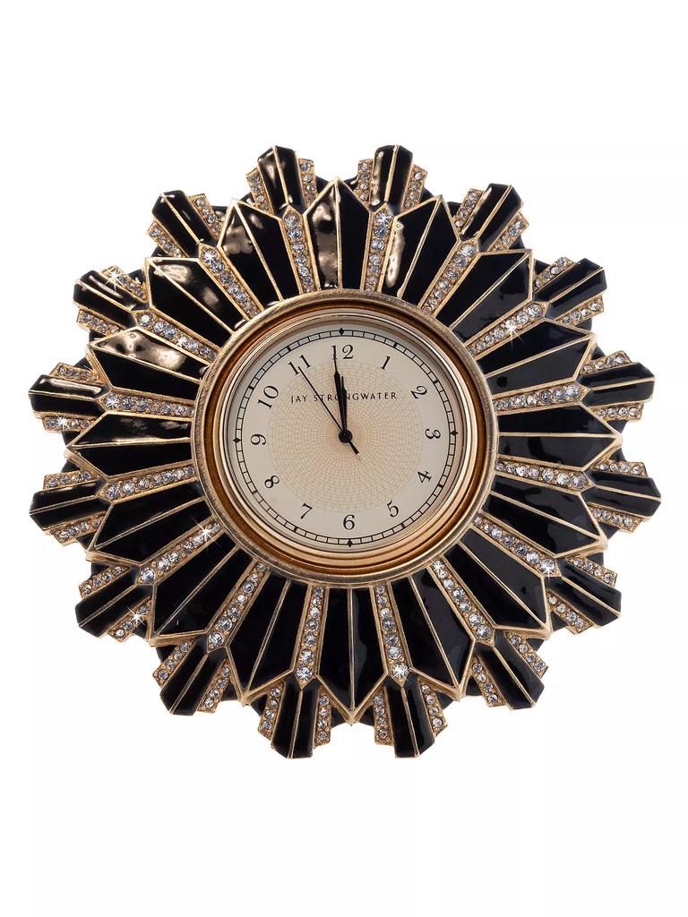 Jay Strongwater Art Deco Clock