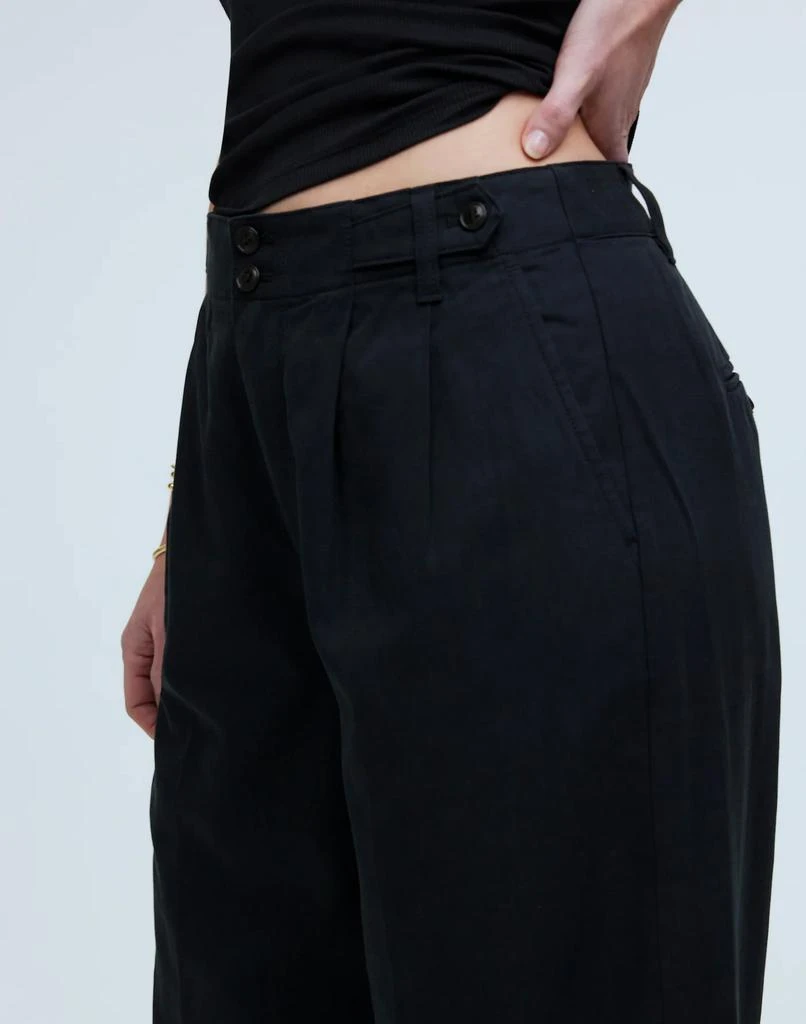 Madewell The Tall Curvy Harlow Wide-Leg Pant in Drapey Twill 5