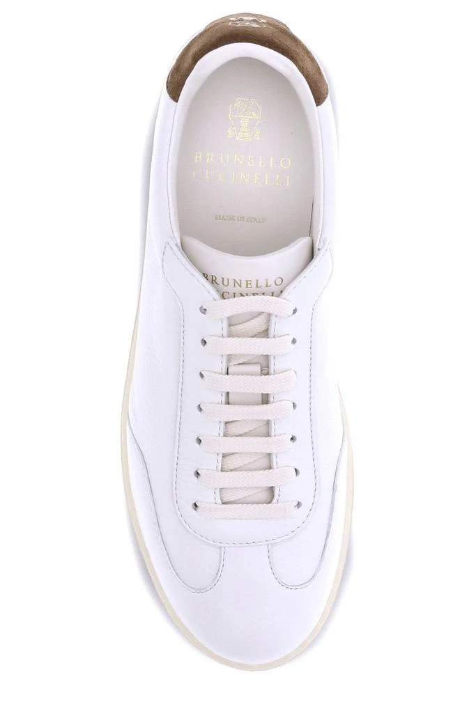 Brunello Cucinelli Brunello Cucinelli Lace-Up Low Top Sneakers 4