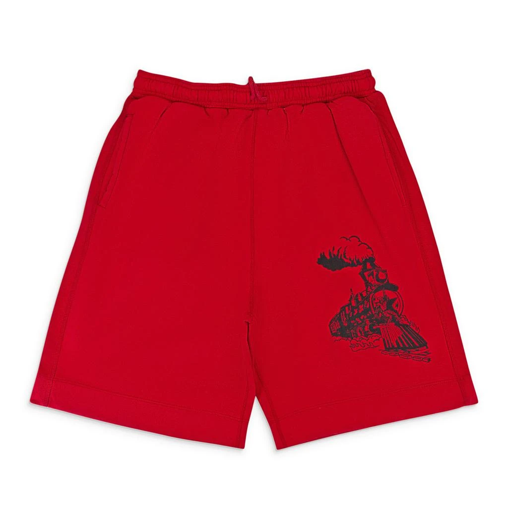 Warren Lotas TRAINING RED SWEATSHORT 2