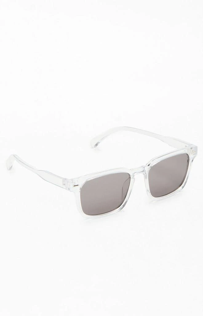 PacSun Drew Clear Frame Sunglasses 1