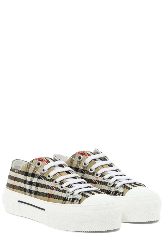 Burberry Burberry Checked Lace-Up Sneakers 3