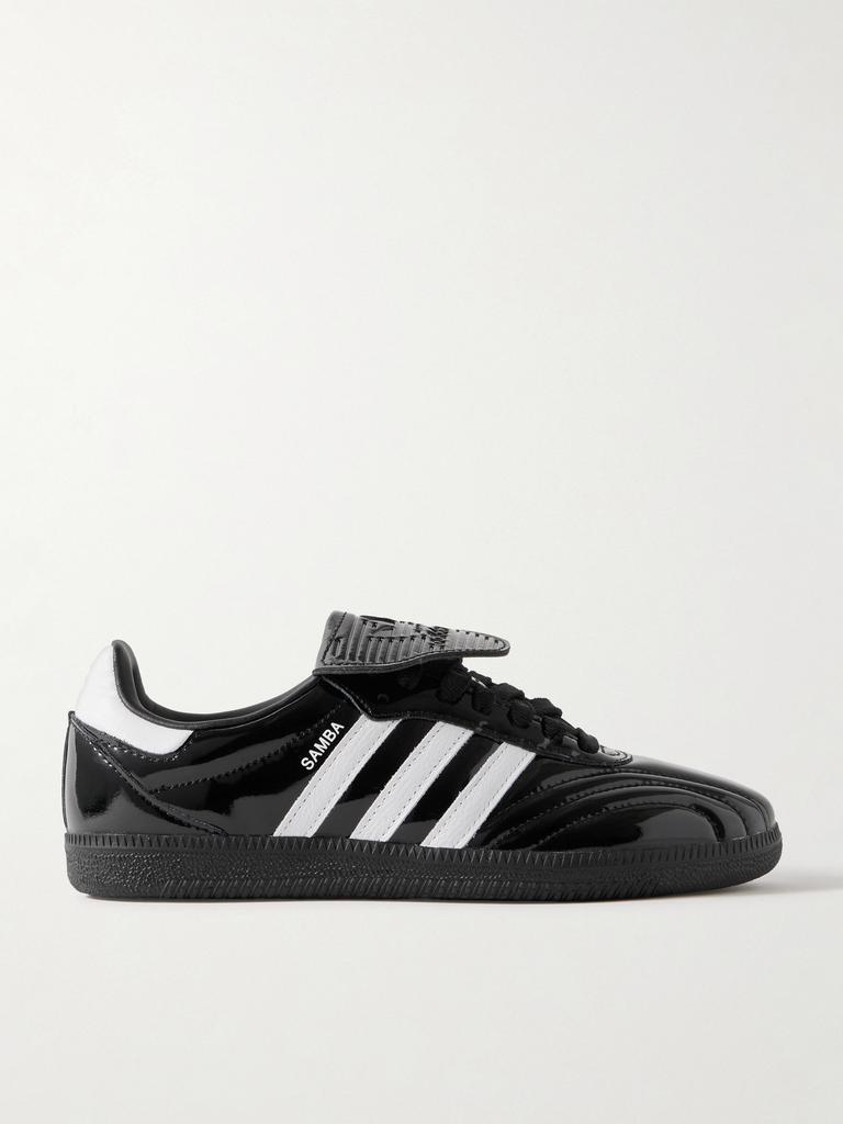 Adidas Samba Lt 皮革边饰漆皮运动鞋