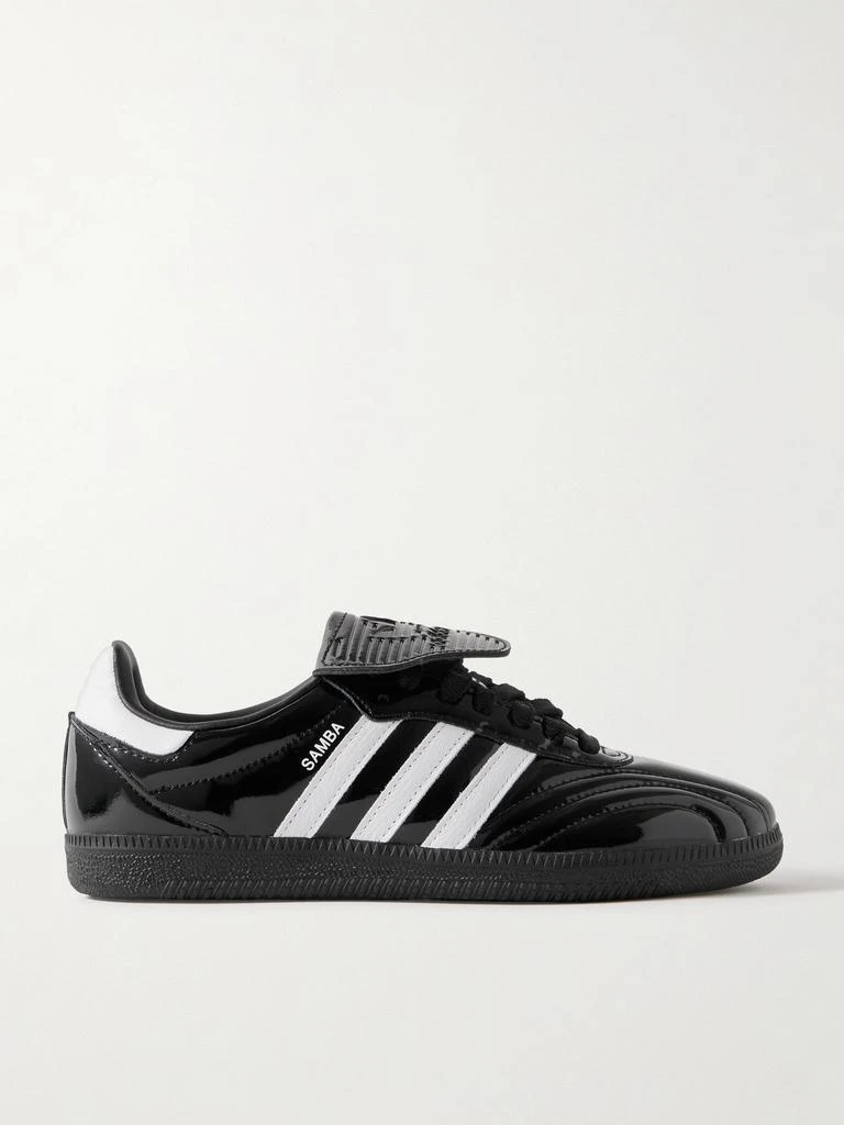 Adidas Samba Lt 皮革边饰漆皮运动鞋 1