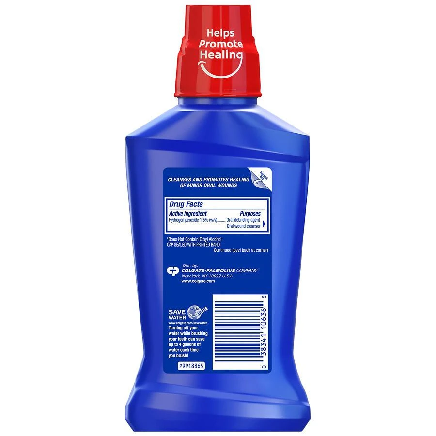 Colgate Peroxyl Antiseptic Mouth Sore Rinse Mild Mint 3