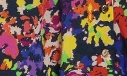julia jordan Floral Puff Sleeve Button Front Midi Dress 4