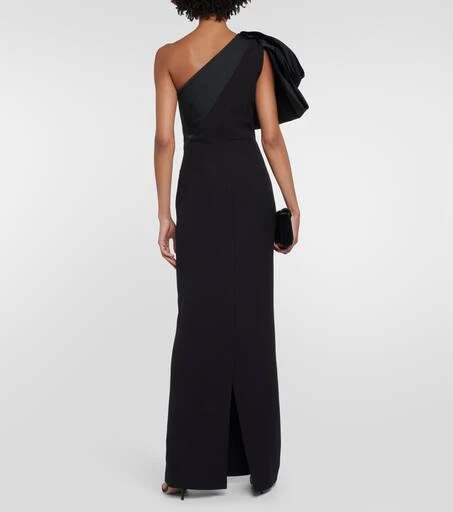 Safiyaa Maelys crêpe gown 3