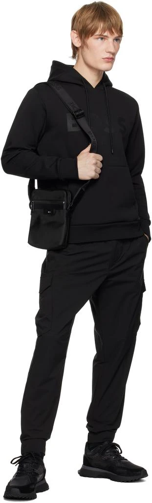 Hugo Boss Black Tapered-Fit Cargo Pants 4