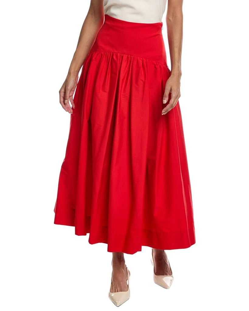 LELA ROSE Drop-Waist Skirt 1