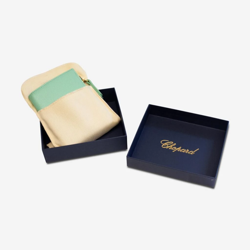 Chopard Chopard Happy Sport Medium Mint Green Leather Women's Wallet 95015-0589 5