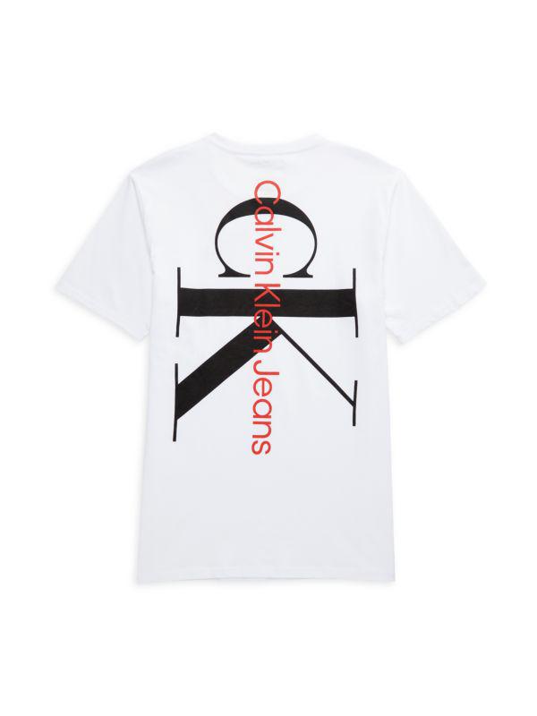 Calvin Klein Boy's Explosive Logo Tee
