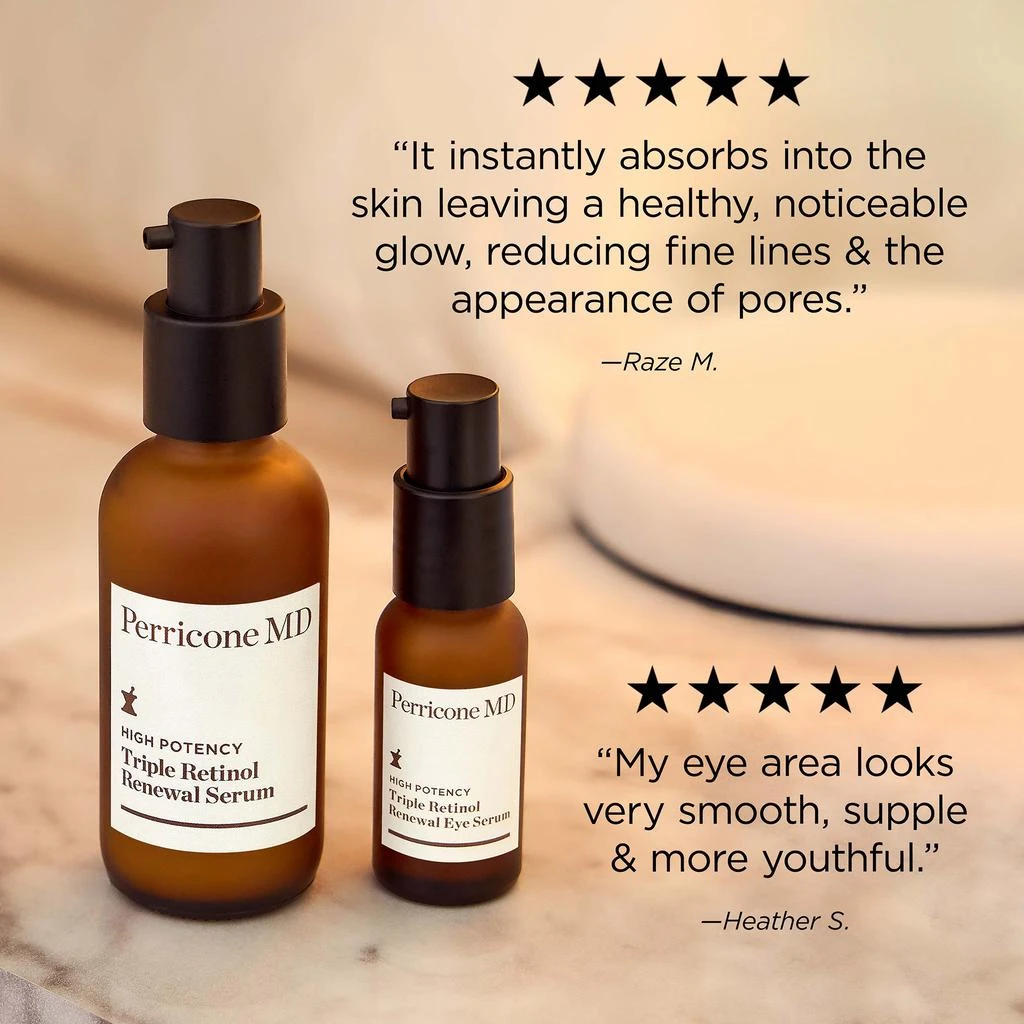 Perricone MD Triple Retinol Renewal Serum Duo 5