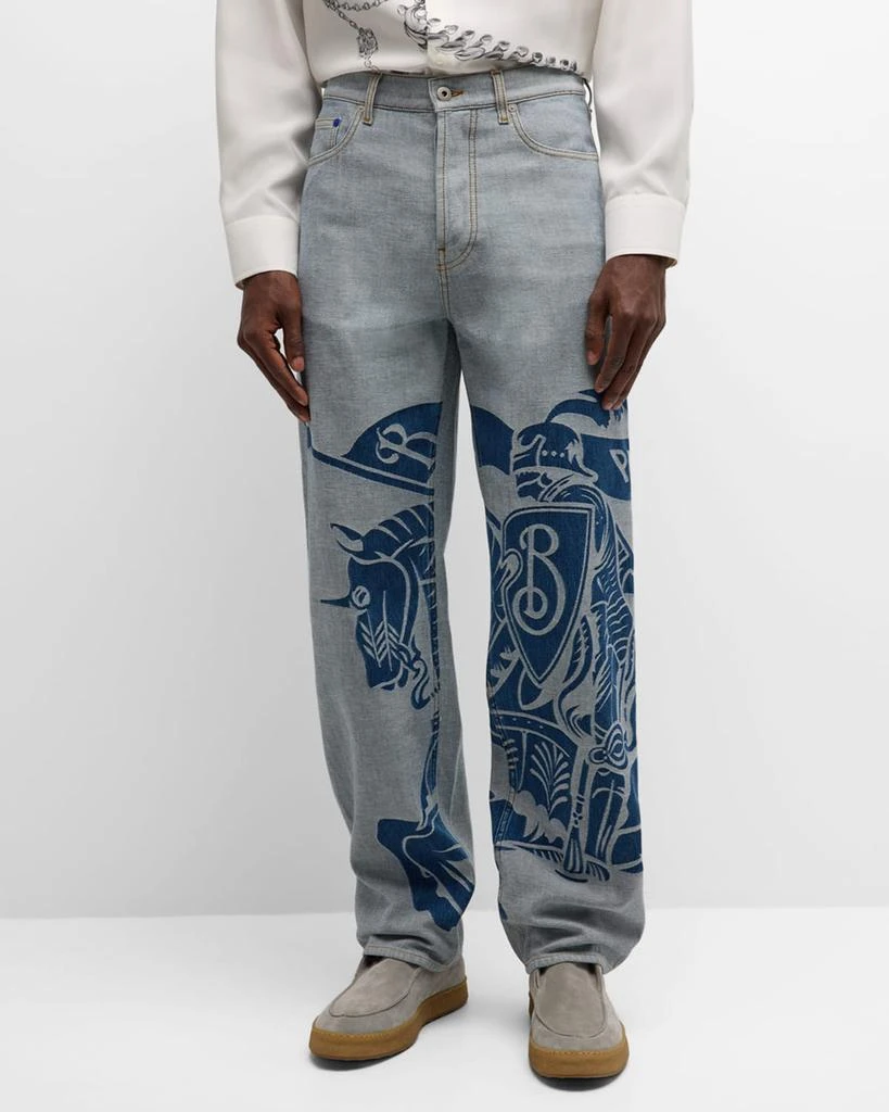 Burberry Men's EKD Loose-Fit Jeans 4