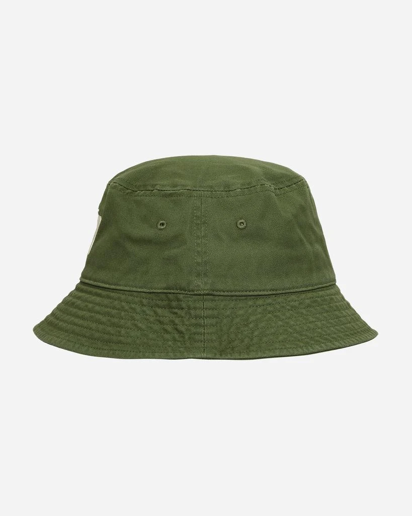 STUSSY Big Stock Bucket Hat Olive 3