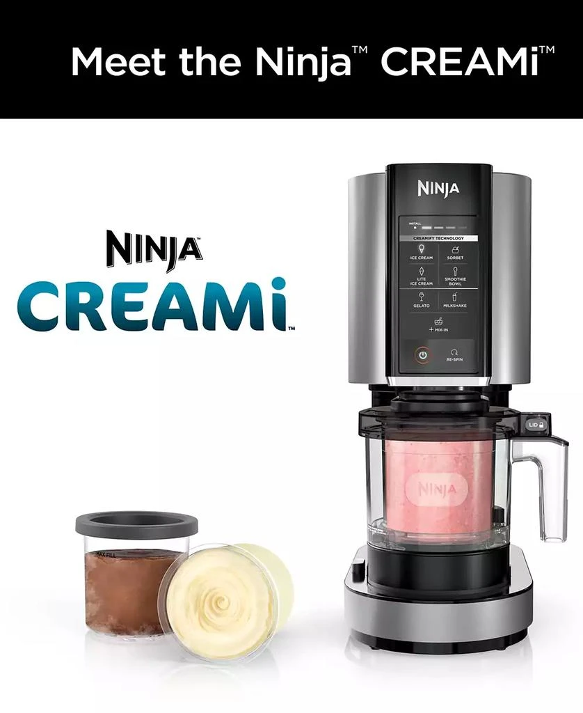 Ninja CREAMi, Ice Cream Maker, 7 One-Touch Programs - NC301 3