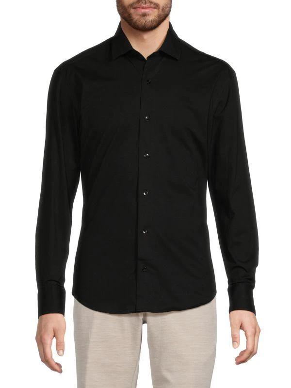 Bertigo Long Sleeve Button Down Shirt 1