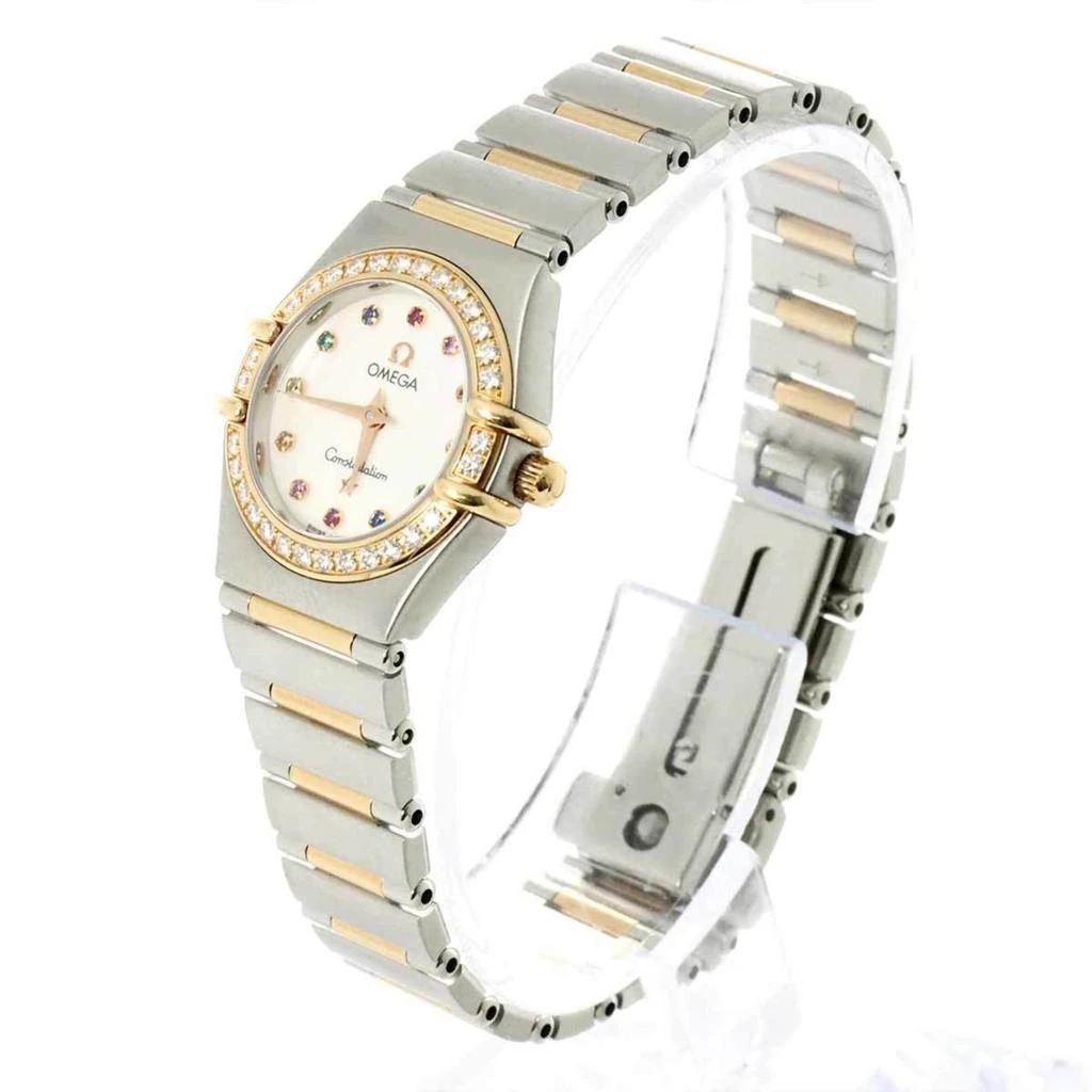Omega Stainless Steel yellow gold Wristwatch (Pre-Owned) 2
