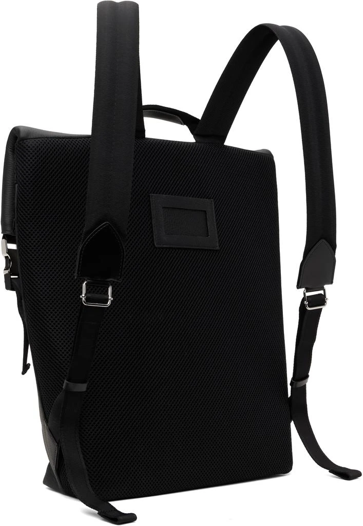 MAISON MARGIELA Black Soft 5AC Flap Backpack 3