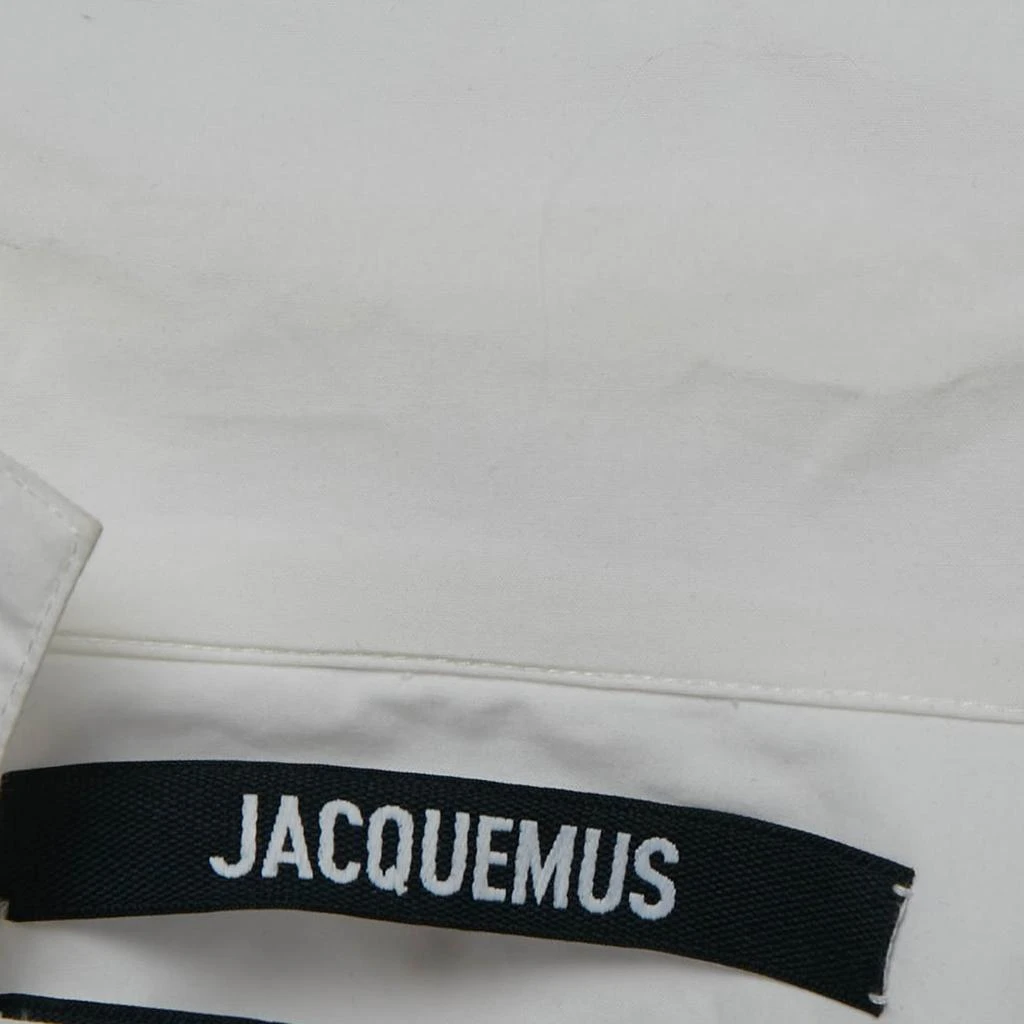 Jacquemus Jacquemus L'Amour White Beaded Cotton Shirt XXL 6
