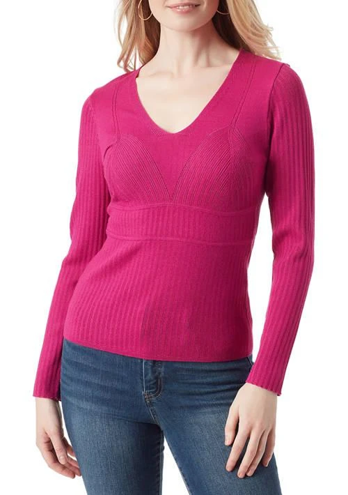 Jessica Simpson Simpson Adrielle Long Sleeve Knit Top 1