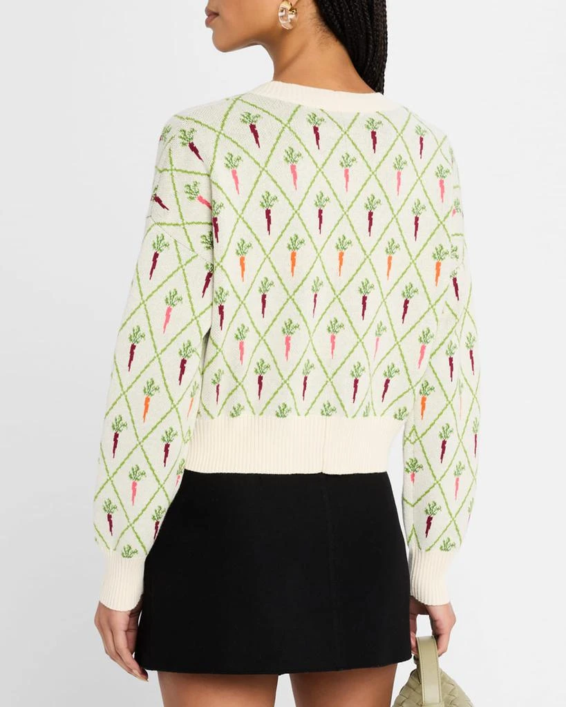 Rachel Antonoff Ana Printed Cardigan 3