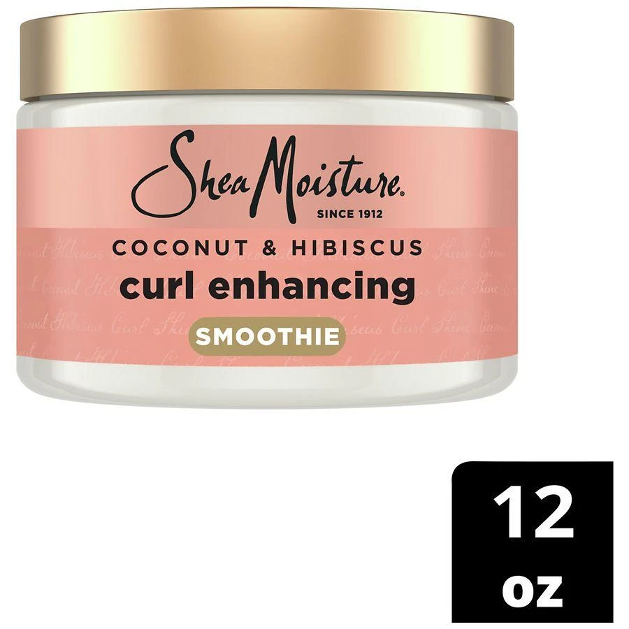 SheaMoisture Smoothie Curl Enhancing Cream Coconut and Hibiscus 3