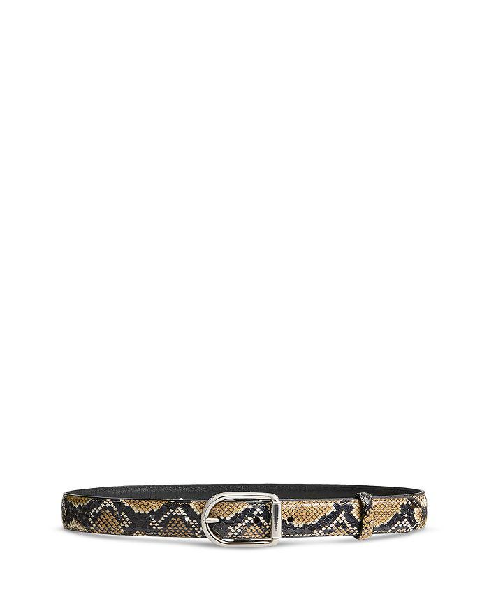 Altuzarra Women
s Snake Embossed Belt
