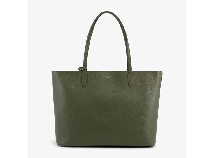 le tanneur Grand sac cabas Louise en cuir grainé 1