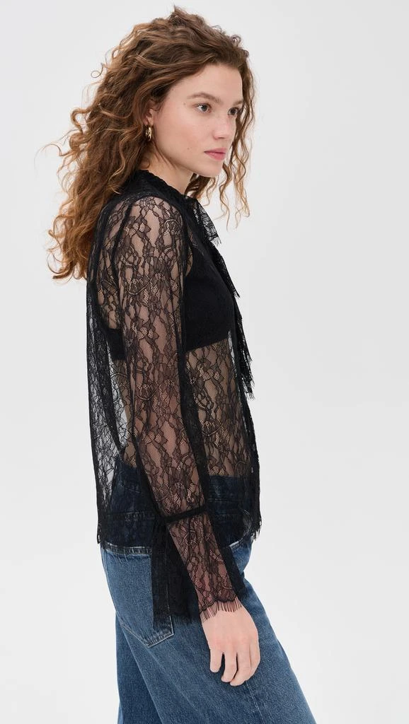 Nili Lotan Cecily Lace Shirt 3