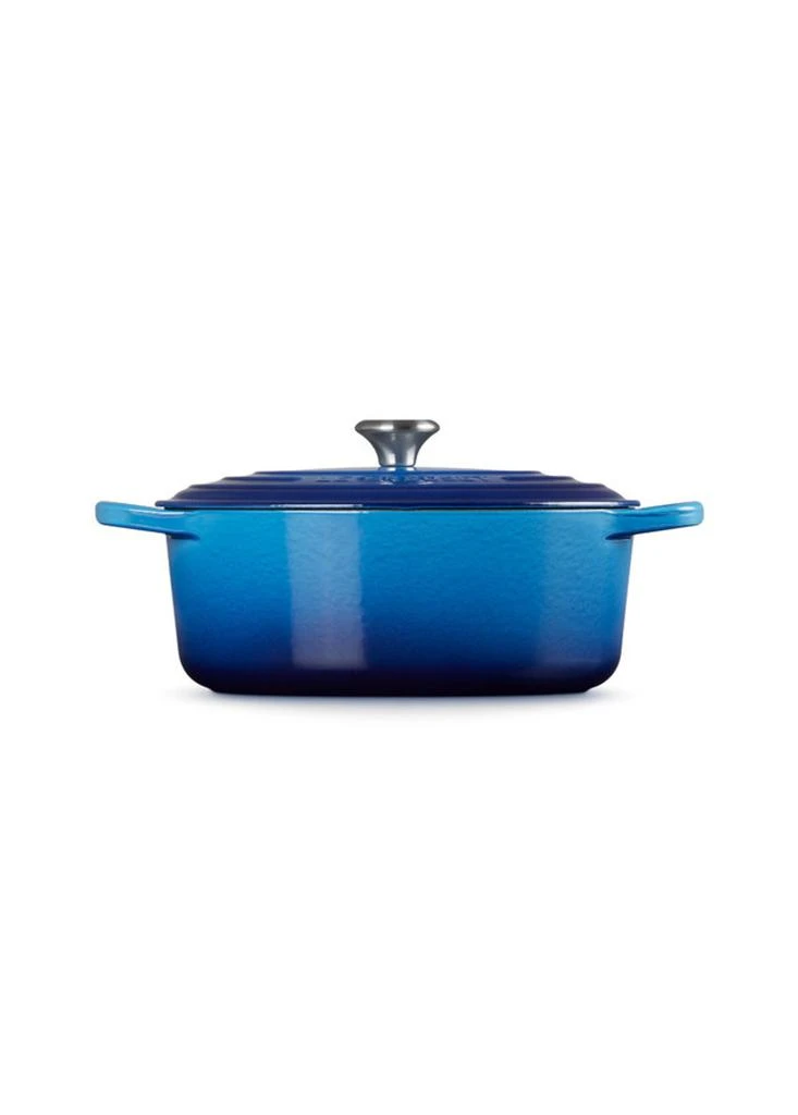 Le Creuset Signature cast iron oval casserole 27cm 4.1l 2