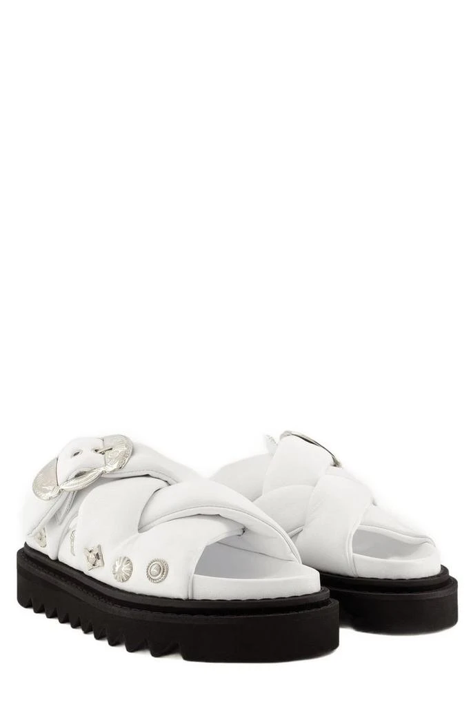 Toga Pulla Toga Pulla Buckled Puffer Sandals 2