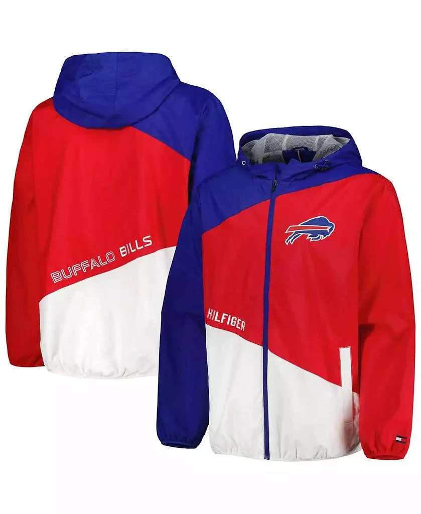 Tommy Hilfiger Men's Royal, Red Buffalo Bills Bill Full-Zip Jacket 1