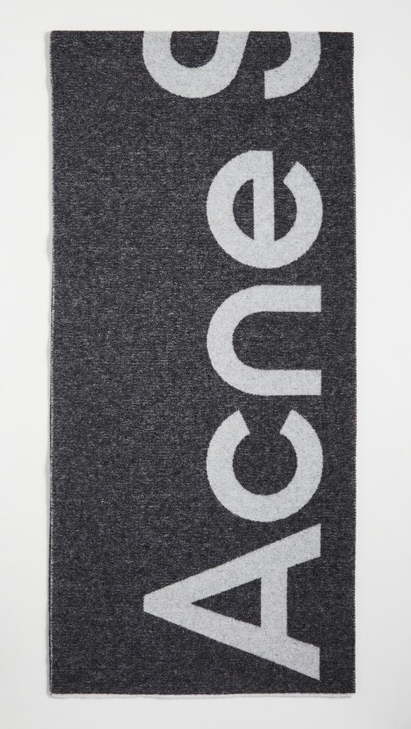 Acne Studios Logo Scarf