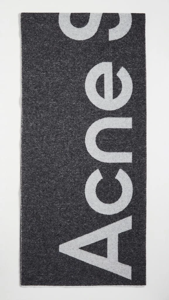 Acne Studios Logo Scarf 1