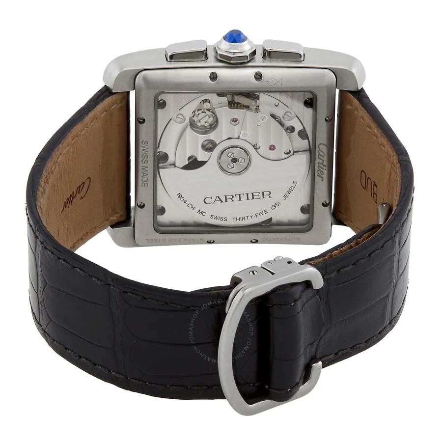 Cartier Pre-owned Cartier Tank MC Chronograph Automatic Silver Dial Men's Watch W5330007 3