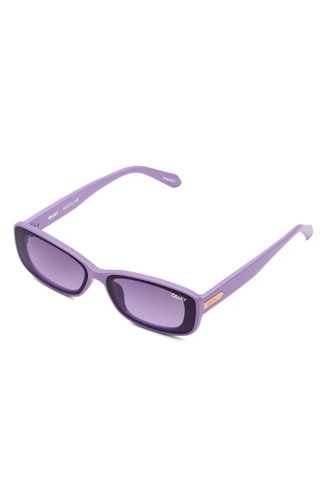 Quay Vibe Check 62mm Small Square Sunglasses 2