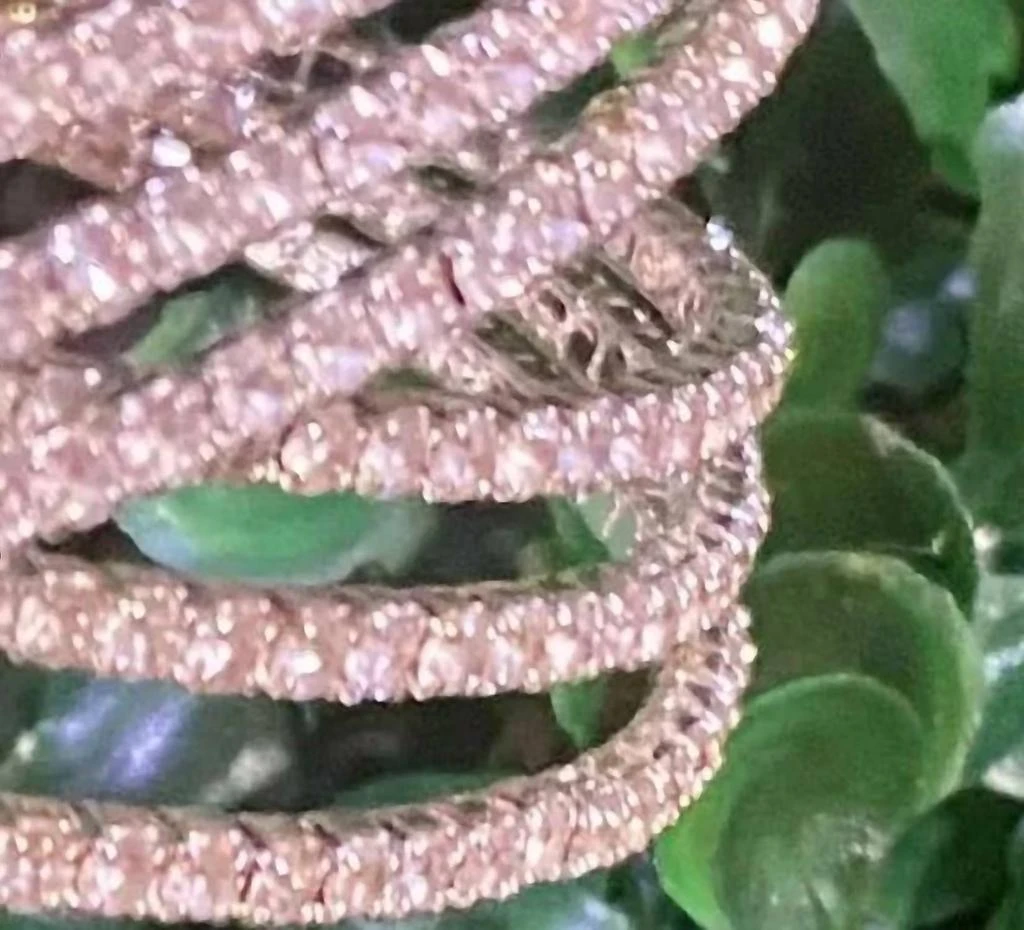 Suzie Q USA Suzie Q Usa - Rhinestone Criss Cross Cuff Bracelet 2