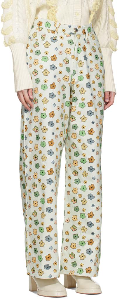 shrimps Off-White Blanka Trousers