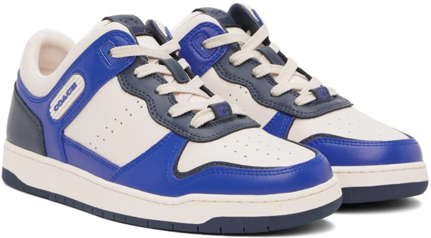 Coach Gray & Blue C201 Sneakers 4