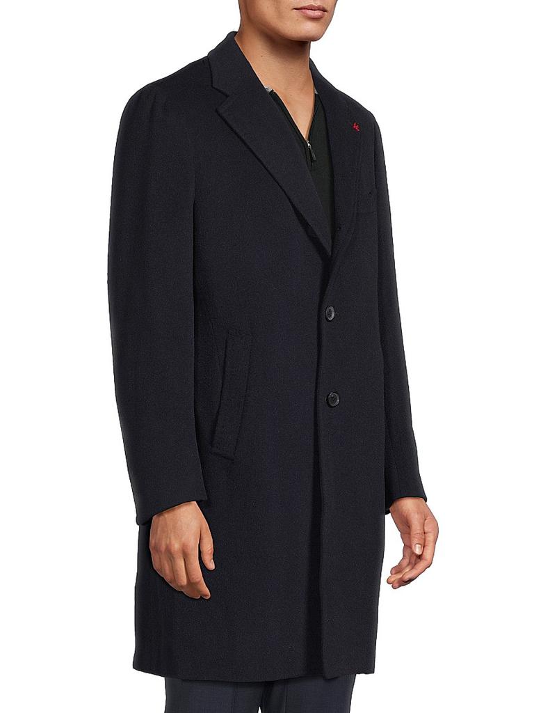 Isaia Ross Camel Hair Overcoat - Coats - Free Shipping - BeyondStyle