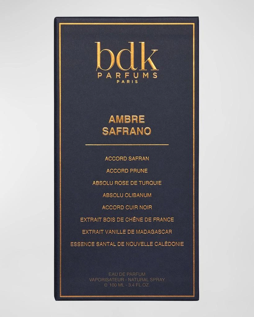 BDK Parfums Ambre Safrano Eau de Parfum, 3.4 oz. 4