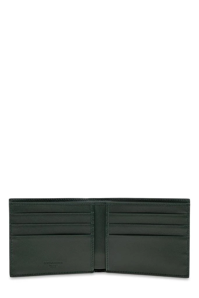 Dolce & Gabbana Dolce & Gabbana Logo Stamp Bi-Fold Wallet 4