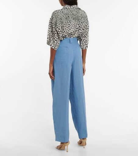 Stella McCartney High-rise pleated pants 3