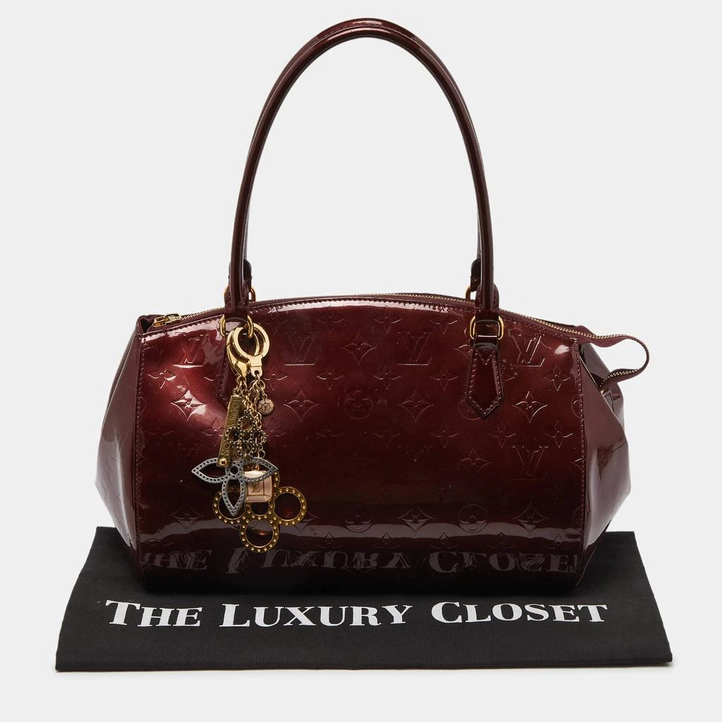 Louis Vuitton Louis Vuitton Rouge Fauviste Monogram Vernis Sherwood GM Bag 10