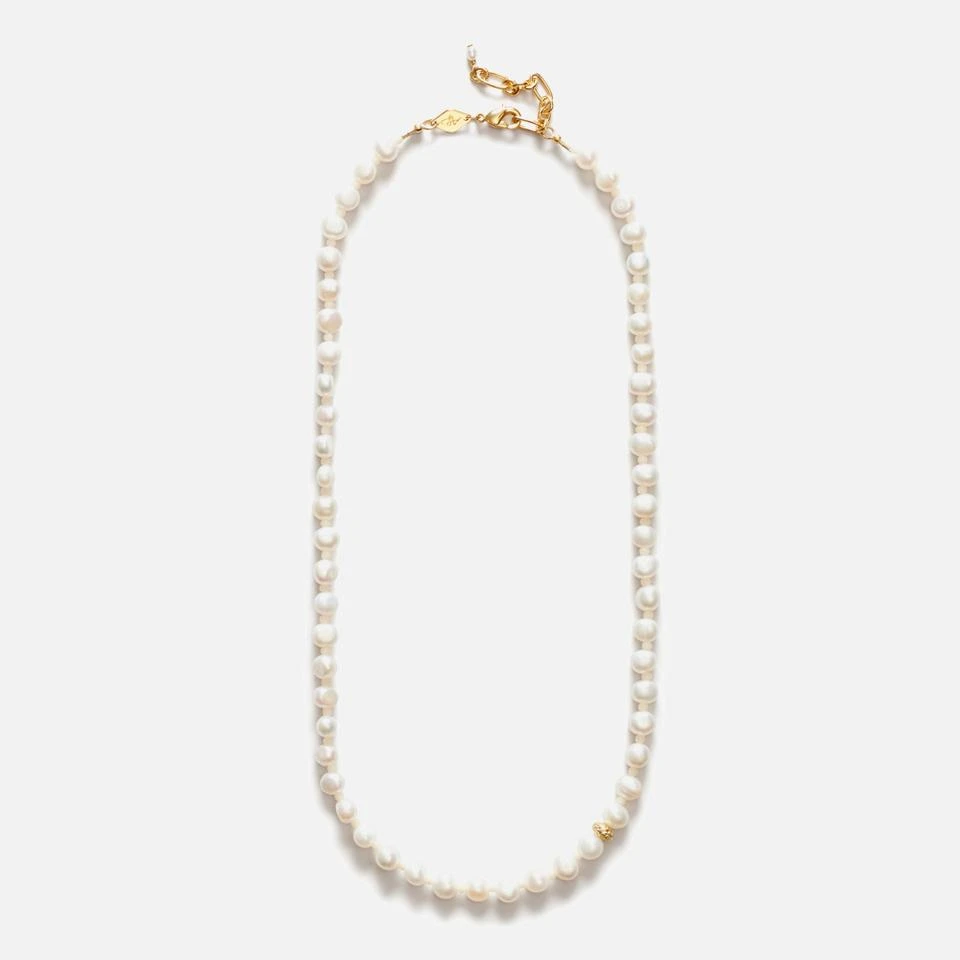 Anni Lu Anni Lu Petit Stellar Pearly 18-K Gold Plated and Freshwater Pearl Necklace 1
