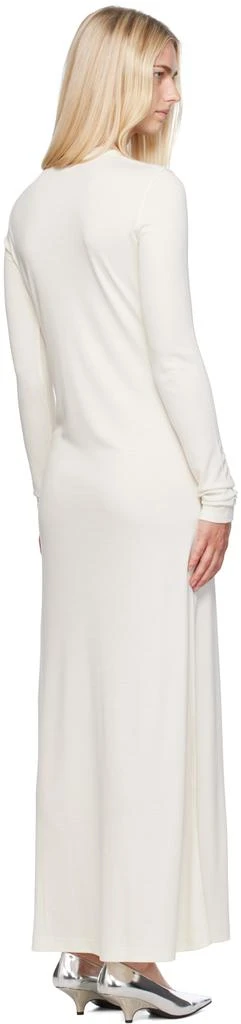 Totême Off-White Long-Sleeve Maxi Dress 3